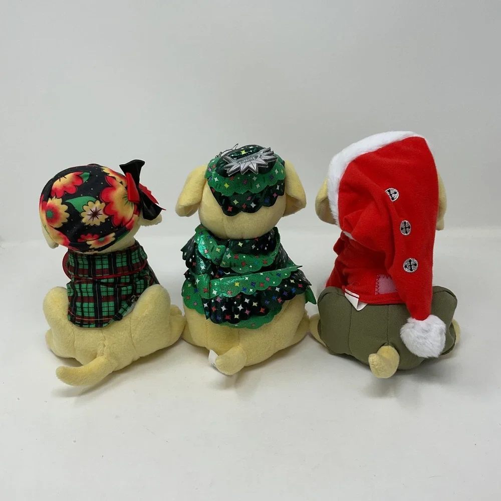 Raising Canes Christmas Vacation Plush Set Aunt Bethany Tree Santa 2022 Lot of 3